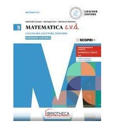 MATEMATICA CVD ED. AZZURRA 5 ED. MISTA