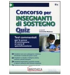 QUIZ PER INSEGNANTI DI SOSTEGNO