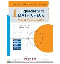 QUADERNI DI MATH CHECK 1