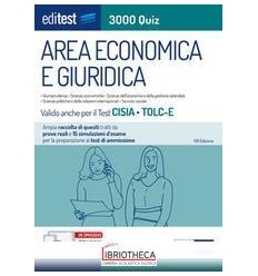 EDITEST. AREA ECONOMICA E GIURIDICA. 3000 QUIZ. AMPI