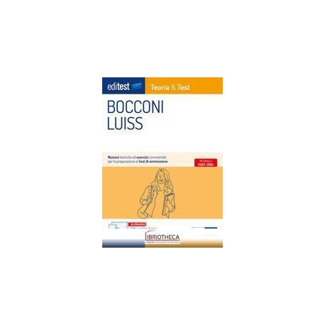 BOCCONI LUIS EDITEST TEORIA TEST 12ED