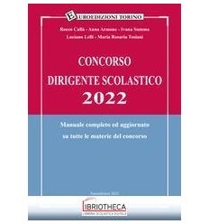 CONCORSO DIRIGENTE SCOLASTICO