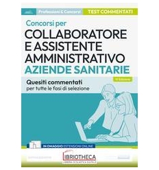 CONCORSI PER COLLABORATORE E ASSISTENTE AMMINISTRATI