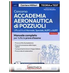 CONCORSO ACCADEMIA AERONAUTICA DI POZZUOLI. TEORIA E