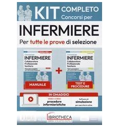 KIT DEI CONCORSI PER INFERMIERE. VOLUMI COMPLETI PER