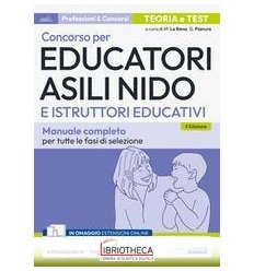 CONCORSO EDUCATORI ASILI NIDO E ISTRUTTORI EDUCATIVI