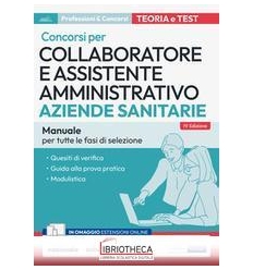 CONCORSI PER COLLABORATORE E ASSISTENTE AMMINISTRATI