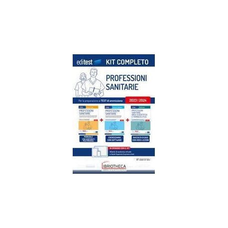 KIT EDITEST PROFESSIONI SANITARIE 14ED