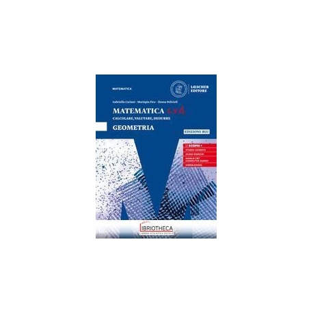 MATEMATICA CVD ED. BLU ED. MISTA