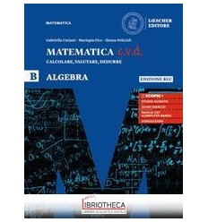 MATEMATICA CVD ED. BLU B ED. MISTA