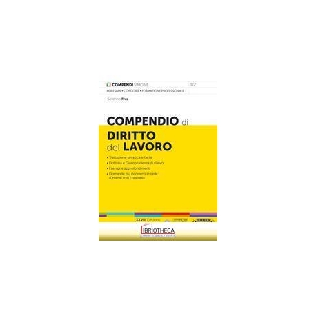 COMPENDIO DI DIRITTO DEL LAVORO