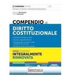 Costituzione Italiana Esplicata 2024 Minor - DISPONIBILE - SCONTO 5% 