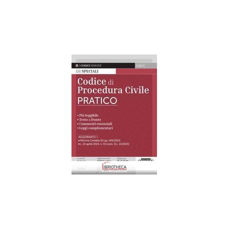 CODICE DI PROCEDURA CIVILE PRATICO