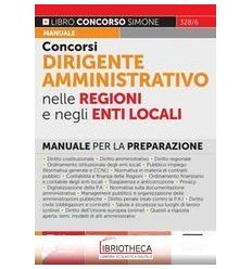 CONCORSO DIRIGENTE AMMINISTRATIVO NELLE REGIONI E NE