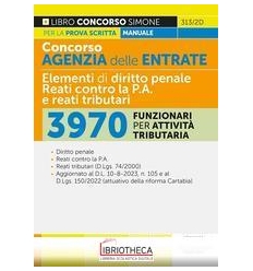 CONCORSO AGENZIA DELLE ENTRATE - 3970 FUNZIONARI PER