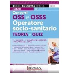 CONCORSI OSS E OSSS OPERATORE SOCIO-SANITARIO. TEORI