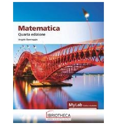 MATEMATICA 4/ED. CON MYLAB