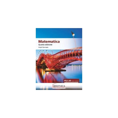 MATEMATICA 4/ED. CON MYLAB