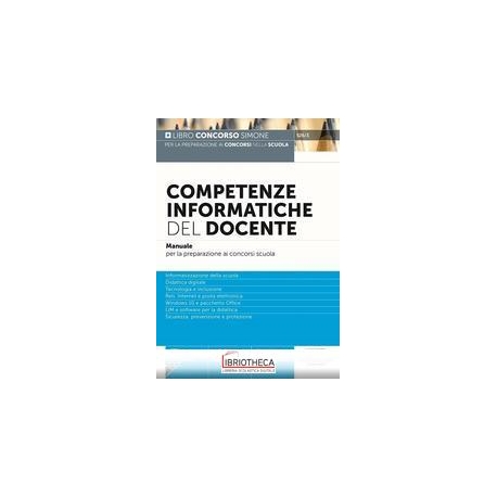 COMPETENZE INFORMATICHE DEL DOCENTE - MANUALE