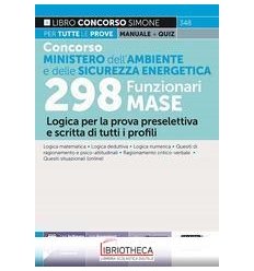 CONCORSO RIPAM 298 FUNZIONARI - MINISTERO DELL'AMBIE