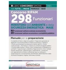 CONCORSO RIPAM 298 FUNZIONARI - MINISTERO DELL'AMBIE